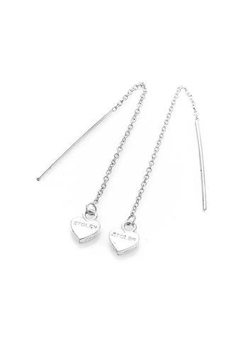 STOLEN GIRLFRIENDS CLUB FALLING STOLEN HEART EARRINGS JWL17008