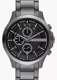 ARMANI EXCHANGE HAMPTON CHRONOGRAPH GUNMETAL BRACELET AX2454