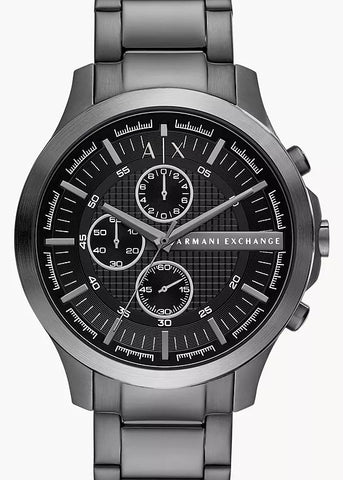 ARMANI EXCHANGE HAMPTON CHRONOGRAPH GUNMETAL BRACELET AX2454