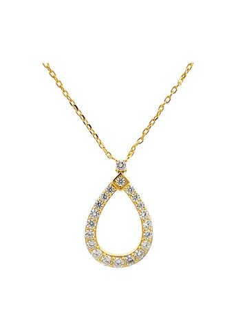 GEORGINI GODDESS FREYA PENDANT GOLD IP901G