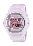 CASIO BABY-G DIGITAL PINK DIAL SOFT PASTEL PINK/PURPLE BAND BG169U-4B