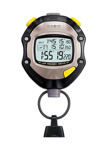 CASIO STOP WATCH 200 LAP MEMORY HS70W-1D