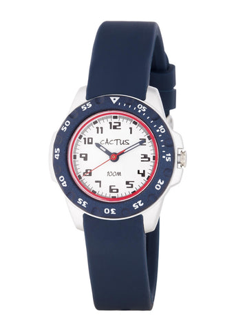 CACTUS REEF NAVY BLUE SILICONE BAND CAC-132-M03