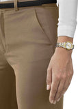 TISSOT SWISS LADIES CLASSIC DREAM BITONE STAINLESS BRACELET T129-210-22-031-00