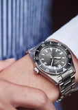 SEIKO PROSPEX SEA BLACK DIAL STAINLESS STEEL REISSUE (62MAS) SPB143J1