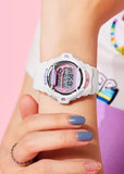 CASIO BABY-G DIGITAL PLAYFUL BEACH COLLECTION WHITE RESIN BG169PB-7D