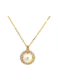 GEORGINI OCEANS TASMAN FRESHWATER PEARL PENDANT GOLD IP897G