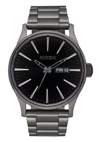 NIXON SENTRY SS GUNMETAL / BLACK SUNRAY A356 5084-00