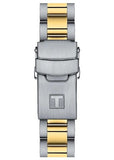 TISSOT SWISS SEA STAR T-SPORT 1000 TWO-TONE BLACK DIAL T120-210-22-051-00