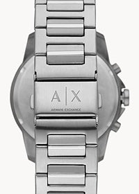 AX1720 ARMANI EXCHANGE BANKS CHRONOGRAPH STAINLESS STEEL BRACELET