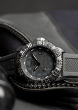 LUMINOX NAVY SEAL FOUNDATION MILITARY DIVE BLACK DIAL & BAND XS.3051 GO NSF