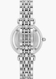 EMPORIO ARMANI GIANNI T-BAR CRYSTAL DIAL STAINLESS BRACELET AR1925