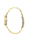 CITIZEN LADIES ECO DRIVE SILVER DIAL GOLD BRACELET EM1052-51A