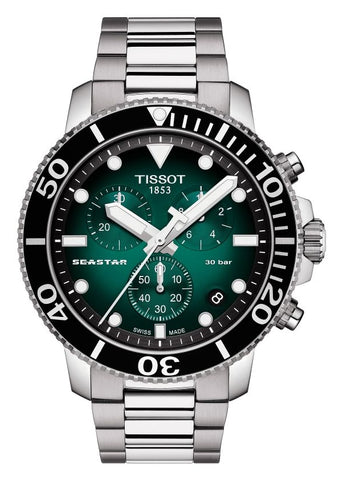 TISSOT SWISS GENTS T-SPORT SEASTAR CHRONOGRAPH T120-417-11-091-01