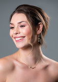 GEORGINI SIGNATURE HISTORY EARRINGS GOLD IE1089G
