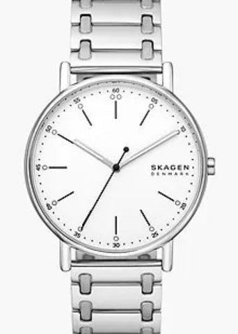 SKAGEN SIGNATUR SILVER DIAL STAINLESS STEEL BRACELET SKW6912