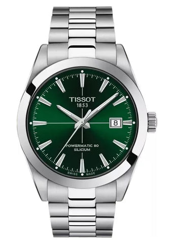 TISSOT SWISS GENTS GENTLEMAN POWERMATC 80 SILICIUM T-CLASSIC T127-407-11-091-01