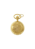 CLASSIQUE SWISS PENDANT POCKET WATCH GOLD PLATED NECKLACE 42-05G