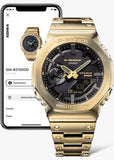 CASIO G-SHOCK G-STEEL SOLAR DUO GOLD EDITION GOLD BRACELET GMB2100GD-9A