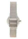SKAGEN FREJA LILLE WHITE/SILVER DIAL TWO TONE MESH BRACELET SKW2699