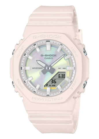 CASIO G-SHOCK DUO SLIM SMALL SIZE POLARIZED DIAL PINK RESIN GMAP2100PC-4A