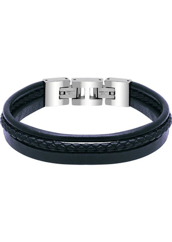 ROCHET JEWELLERY STANFORD LEATHER BRACELET BLUE ZJ HB7606