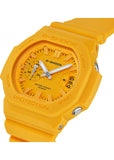 G-SHOCK ANALOGUE YELLOW DIAL YELLOW RESIN BAND GAC2500-9A