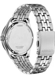 CITIZEN GENTS ECO-DRIVE BLACK DIAL STAINLESS STEEL BM7560-59E