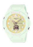 CASIO BABY-G ANALOGUE / DIGITAL MINT GREEN RESIN BAND BGA320FH-3A