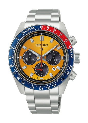 SEIKO PROSPEX SPEEDTIMER SOLAR CHRONOGRAPH 'POGUE' STAINLESS HBJ004P