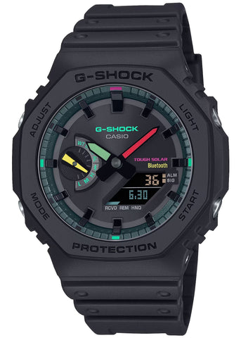 CASIO G-SHOCK CARBON CORE GUARD SLIM DUO SOLAR MULTI-FLURO GAB2100MF-1A