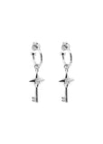 STOLEN GIRLFRIENDS CLUB LOVE KEY ANCHOR EARRINGS JWL2-25-60