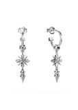 STOLEN GIRLFRIENDS CLUB MIDNIGHT CROSS ANCHOR EARRINGS JWL2-26-28