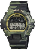 CASIO G-SHOCK DIGITAL CAMOUFLAGE RESIN GOLD ACCENTS DW6900CMG-3D