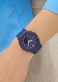CASIO G-SHOCK DUO SLIM SMALL SIZE BLUE RESIN GMAP2100M-2A