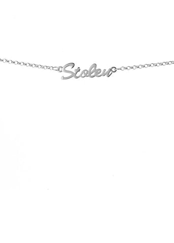 STOLEN GIRLFRIENDS CLUB STOLEN SCRIPT BRACELET JWL2022