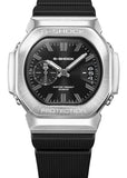 G-SHOCK ANALOGUE BLACK DIAL SILVER CASE BLACK RESIN BAND GMC2500-1A