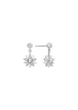 ANIA HAIE STARLIT DROPS SUNBURST DANGLE SILVER EARRINGS E074-02H