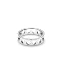STOLEN GIRLFRIENDS CLUB HEARTLESS BAND RING JWL19107-N