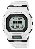 CASIO G-SHOCK G-SQUAD BLUETOOTH WHITE RESIN BAND GBD200-7D
