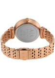 ARMANI EXCHANGE ZOE DARK RED TEXTURED DIAL CRYSTAL SET ROSE AX5912