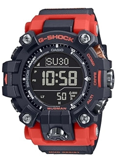 CASIO G-SHOCK MUDMAN TRIPLE SENSOR SOLAR GREY RESIN BAND GW9500-1A4