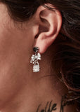 STOLEN GIRLFRIENDS CLUB LOVE LOCKED BOW EARRINGS JWL1-26-7