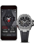 CASIO G-SHOCK G-STEEL SOLAR ANALOGUE DIAL BLACK RESIN BAND GSTB100-1A
