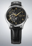 SEIKO PRESAGE GARDEN 'KYOTO ZEN' BLACK DIAL BLACK LEATHER HCB008J