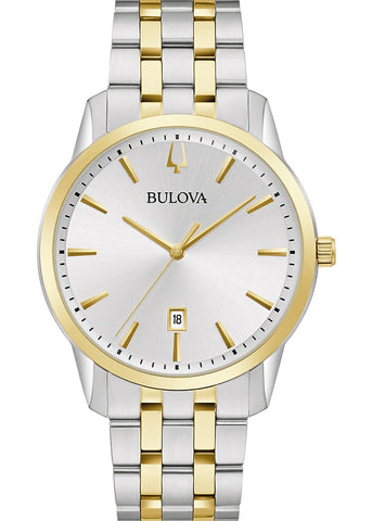 BULOVA GENTS CLASSIC SUTTON TWO-TONE BRACELET 98B385