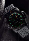 LUMINOX MASTER CARBON SEAL AUTOMATIC BLACK DIAL GREY BAND XS.3862