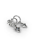 STOLEN GIRLFRIENDS CLUB CELESTIAL HEART TOPAZ EARRINGS JWL3-25-25