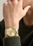 FOSSIL MINIMALIST GOLD DIAL GOLD BRACELET FS6181