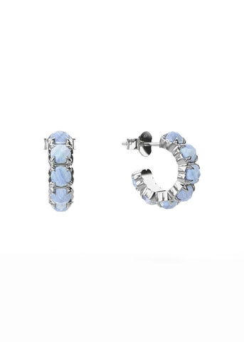 STOLEN GIRLFRIENDS CLUB HALO CLUSTER BLUE LACE AGATE JWL20229BL